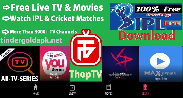 ThopTV Pro TATA IPL