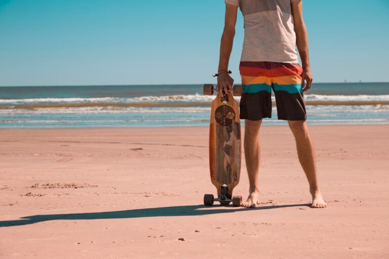 Skate Beach: The Ultimate Destination for Boarders Photo Skateboarders on beach